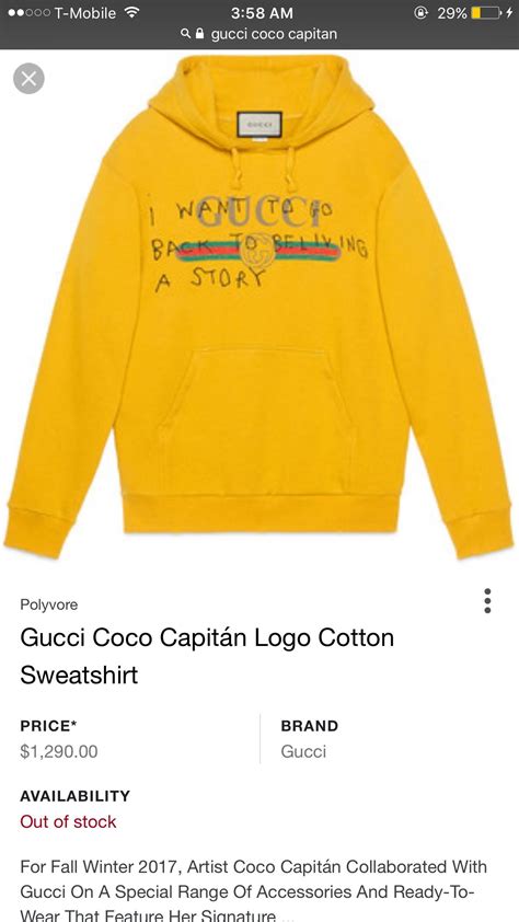 [Question] Sizing on the gucci coco hoodie by rick owens